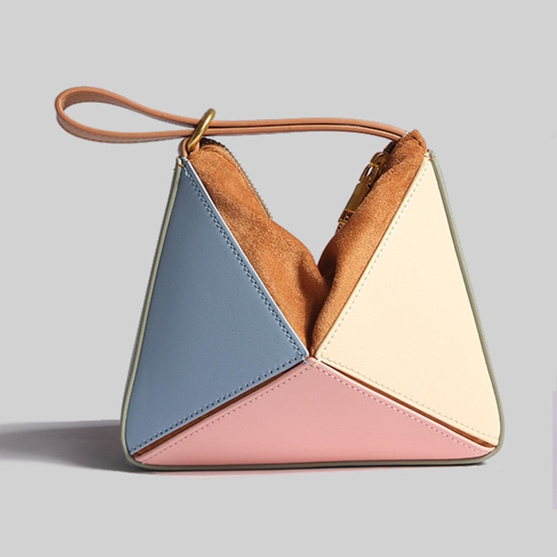 TriColor Pyramid Purse