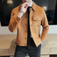 Suede Leather Trucker Jacket