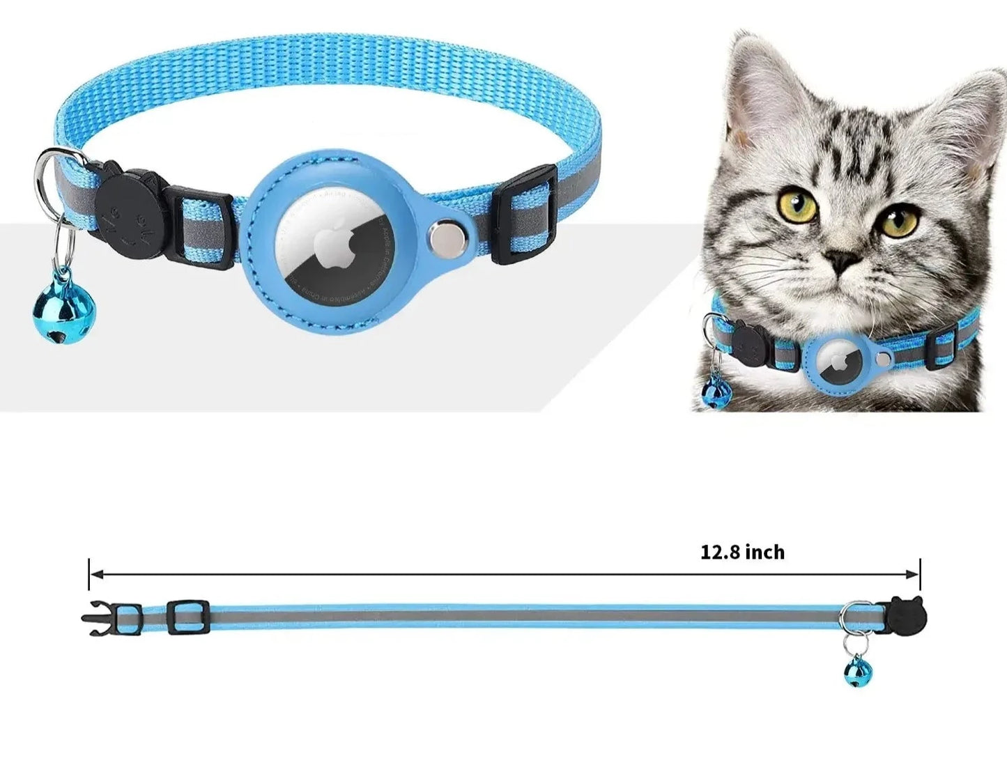 Apple Airtag Pet Tracking djurhalsband